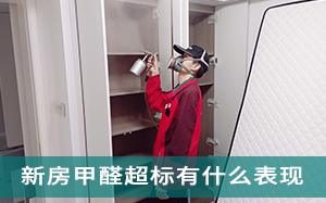 新房甲醛超标有什么表